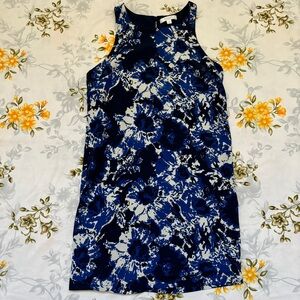 Piperlime Size S Blue/White Floral Dress